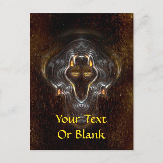 Lone Wolf Postkarte (Vorderseite)