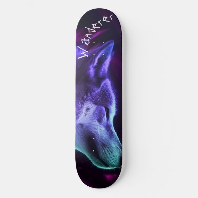 Lone Wolf Skateboard (Vorderseite)