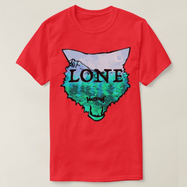 Lone Wolf T-Shirt (Design vorne)