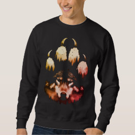 Lone Wolf. Wildes Soul Sweatshirt