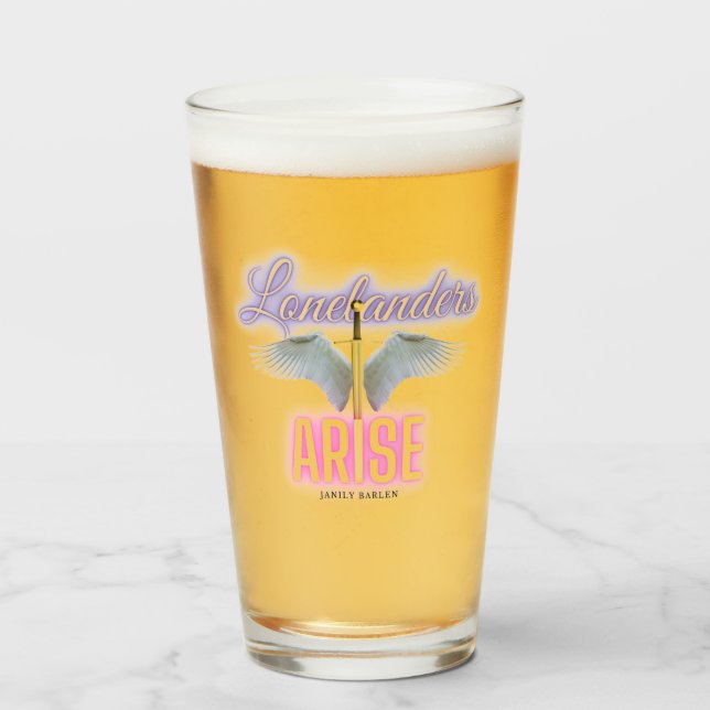 Lonelanders erscheint - Glass Tumbler (Vorne (Gefüllt))