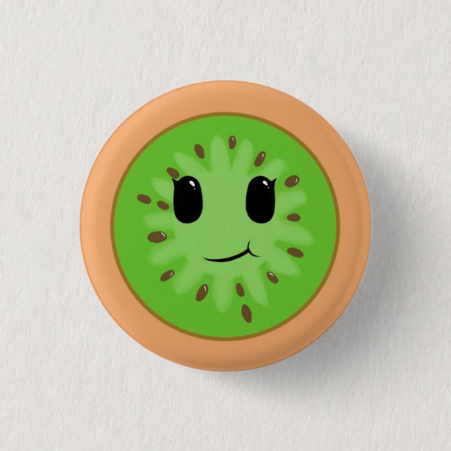 Lonelu Kiwii Button (Vorderseite)