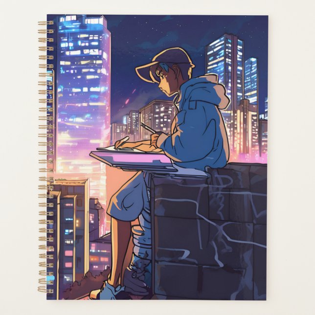 Lonely Anime Girl Planer (Vorderseite)