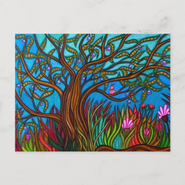 Lonely Bird Postkarte (Vorderseite)