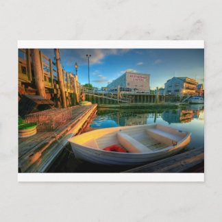 Lonely Dingy - Belfast, Maine Postkarte