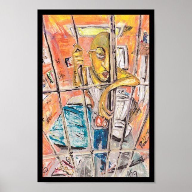 Lonely Eye-Poster Poster (Vorne)