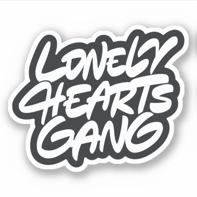 Lonely Hearts Gang Aufkleber (Vorderseite)