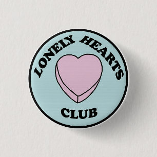 Lonely hearts Klub Stift Button
