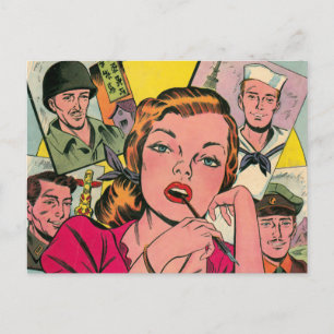 Lonely Hearts Postkarte