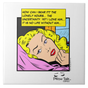 Lonely Hearts Retro Romance Comic Fliese