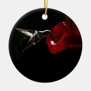 Lonely Hummingbird Keramik Ornament