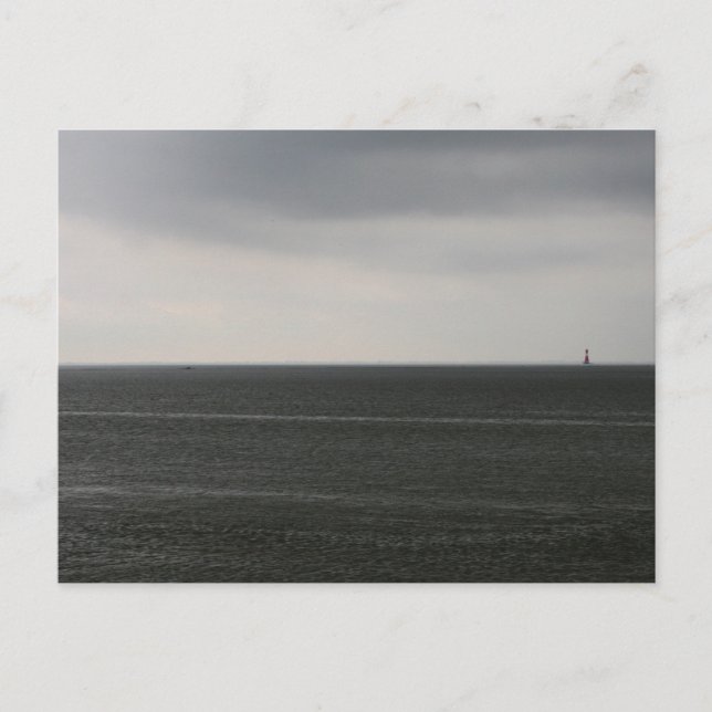 Lonely Lighthouse Postkarte (Vorderseite)