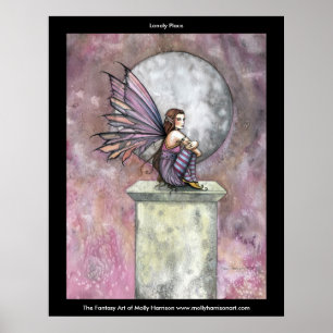 Lonely Place Fairy Poster von Molly Harrison