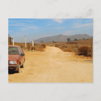 Lonely Road Postcard Postkarte