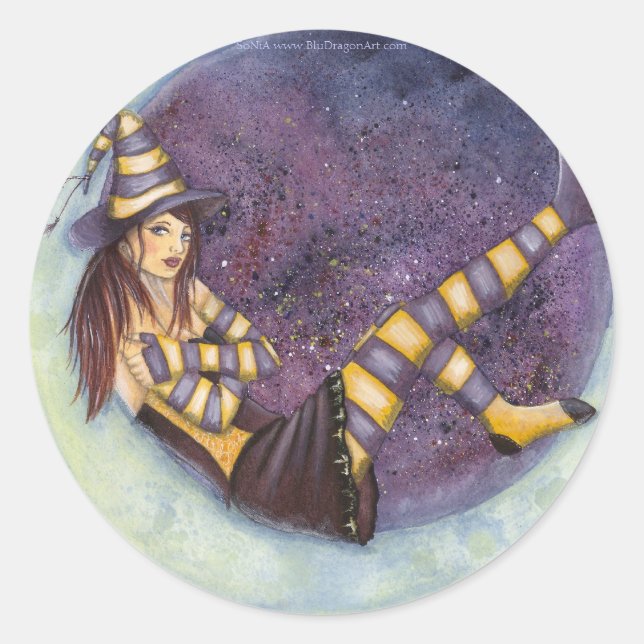 Lonely Satellite Sticker (Vorderseite)