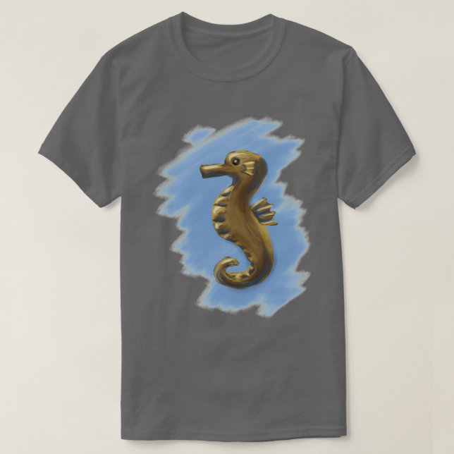 Lonely Seepferd T-Shirt (Design vorne)