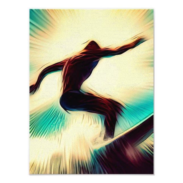 LONELY SURFER FOTODRUCK (Vorne)