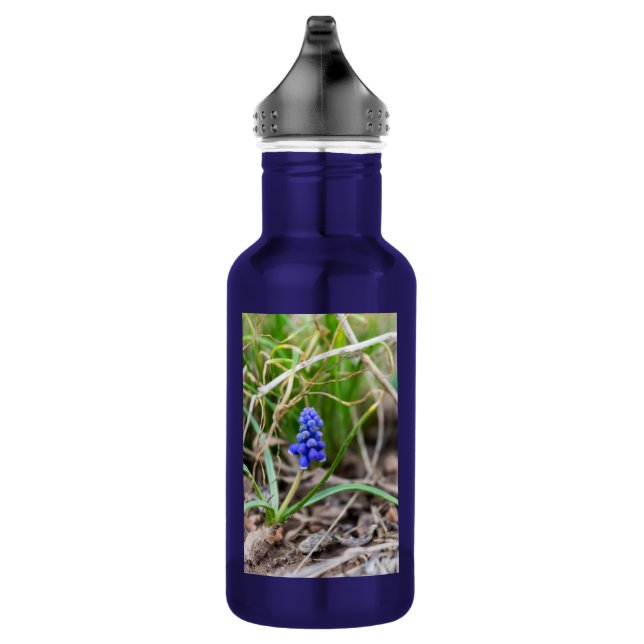 Lonely Trauben Hyacinth Wasserflasche (Rechts)