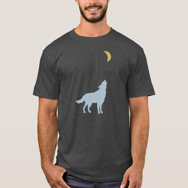 Lonesome wolf T-Shirt (Vorderseite)