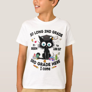 Long 2nd Grade 3. Klasse Hier komme ich Abschluss  T-Shirt