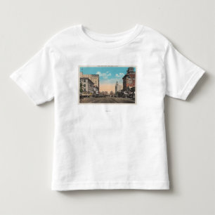 Long Beach, CA - Ozean-Boulevard-Ansicht Kleinkind T-shirt