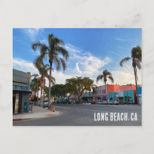 Long Beach California Einladungspostkarte