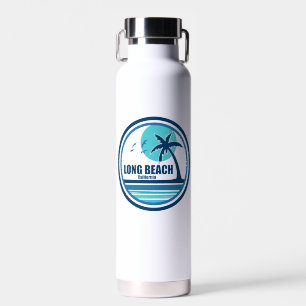 Long Beach California Palme Vögel Trinkflasche