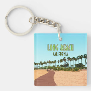Long Beach California Shoreline Aquatic Park Schlüsselanhänger