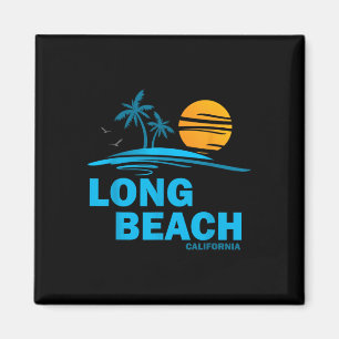 Long Beach California Souvenir Magnet