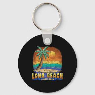 Long Beach California Vintag beängstigend Souvenir Schlüsselanhänger