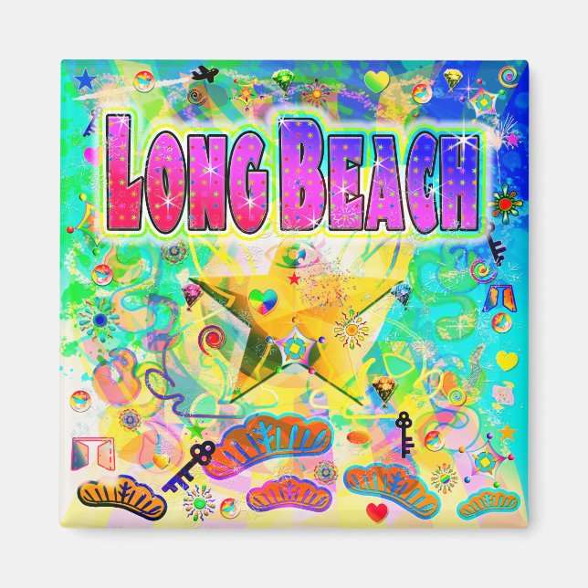 Long Beach Epoch Hour Magnet (Vorne)