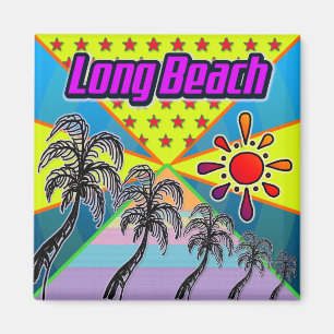 Long Beach Freedom Magnet