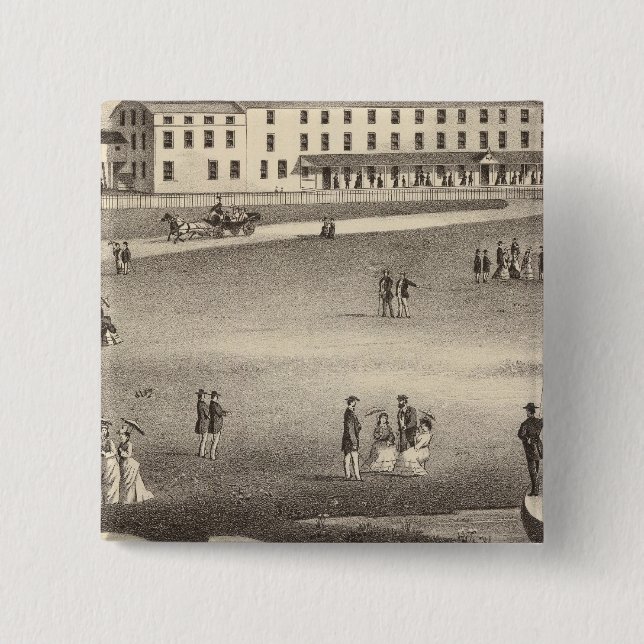 Long Beach House, Long Beach, NJ Button (Vorderseite)