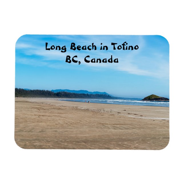 Long Beach in Tofino - BC, Kanada Magnet (Horizontal)