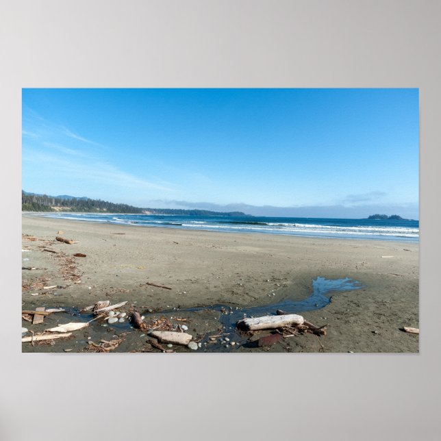 Long Beach in Tofino - BC, Kanada Poster (Vorne)