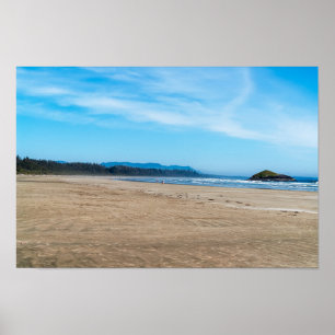 Long Beach in Tofino - BC, Kanada Poster