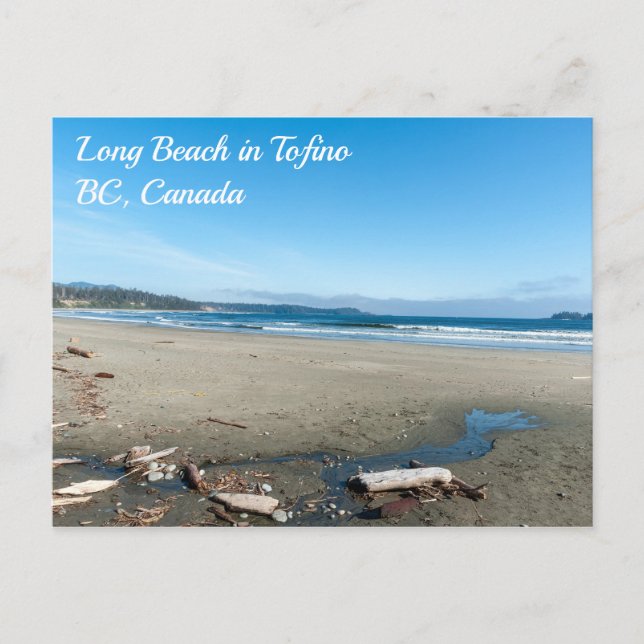 Long Beach in Tofino - BC, Kanada Postkarte (Vorderseite)