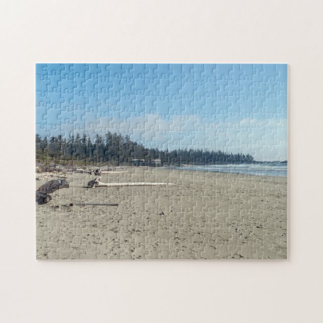 Long Beach in Tofino - BC, Kanada Puzzle (Horizontal)