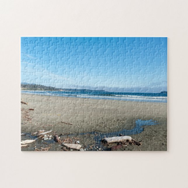 Long Beach in Tofino - BC, Kanada Puzzle (Horizontal)