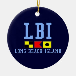 Long Beach Insel Keramikornament