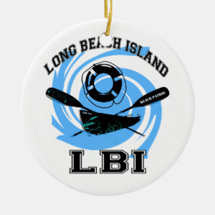 Long Beach Insel Keramikornament