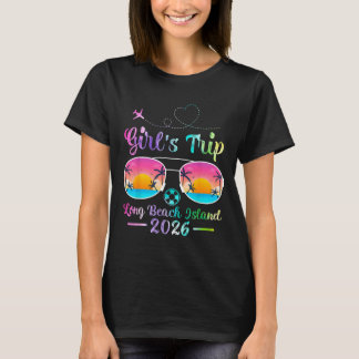 Long Beach Island Frauen Mädchen Reise 2026 Sommer T-Shirt