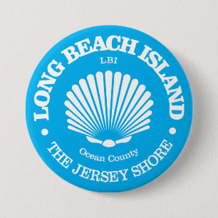 Long Beach Island (Muschel) Button