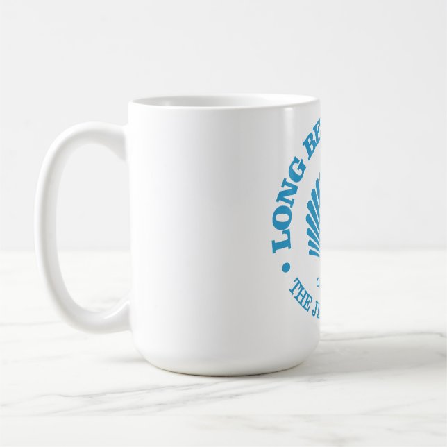 Long Beach Island (Muschel) Kaffeetasse (Links)