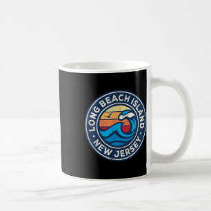 Long Beach Island New Jersey Nj Vintag Nautical W Kaffeetasse
