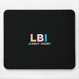 Long Beach Island Nj Buntes Urlaubsziel Mousepad