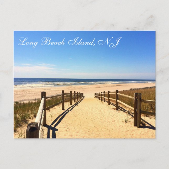 Long Beach Island, NJ LBI Postcard Postkarte (Vorderseite)