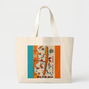 Long Beach Island NJ-Tasche Jumbo Stoffbeutel