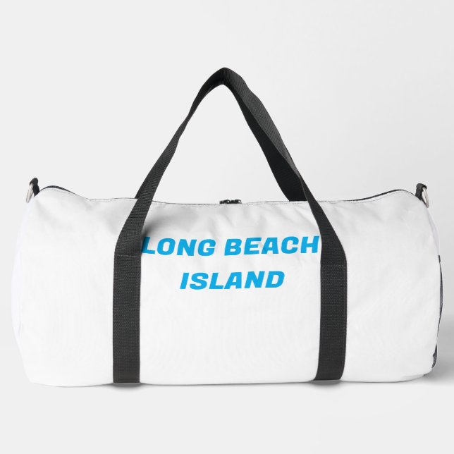 LONG BEACH ISLAND-REISETASCHE DUFFLE BAG (Vorderseite)