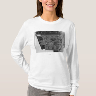 Long Beach, Kalifornien Ansicht von T-Shirt